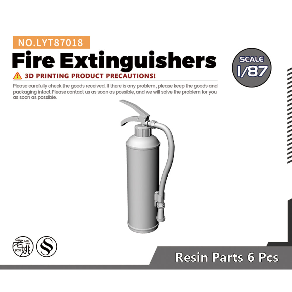 Yao's Studio LYT018 Fire Extinguishers Military Base Miniature Accessory Props Main image