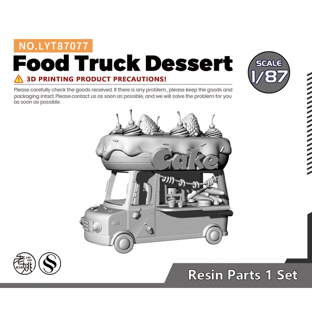 Yao's Studio LYT077 Food Track Dessert Military Base Miniature Accessory Props — scale model kit