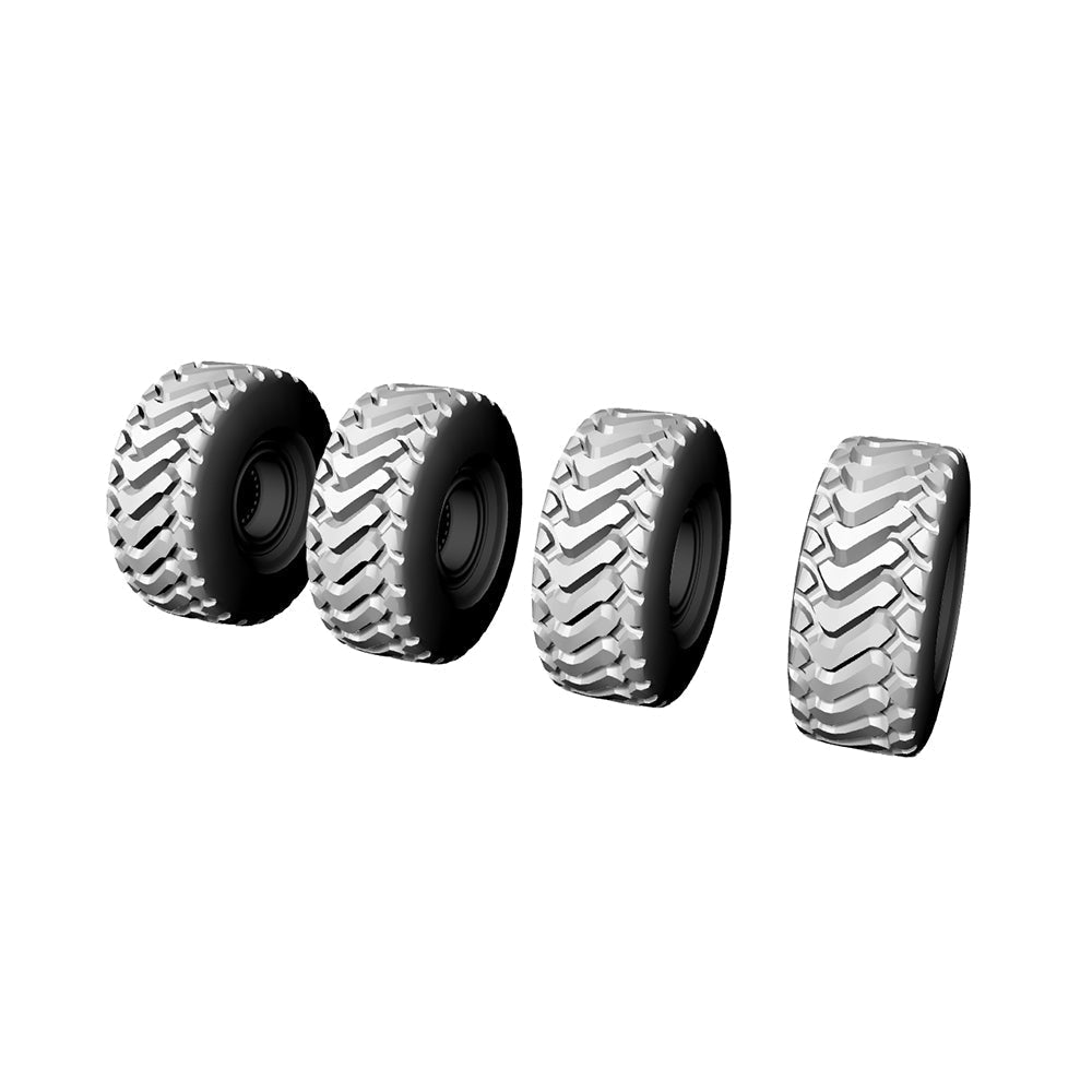 Yao's Studio LYT135 Engineering Vehicle Tires Diecast toys auto parts parts Secondary image