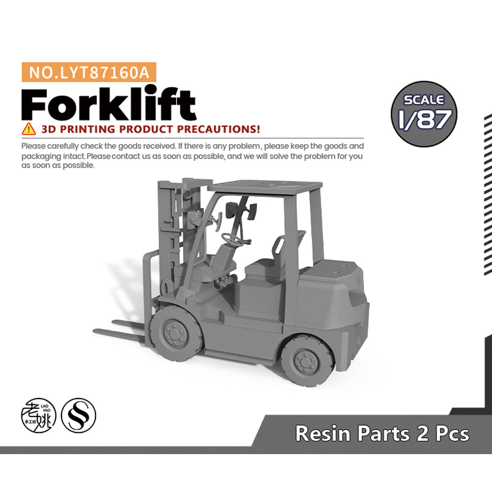 Yao's Studio LYT160A Scene Model Upgrade Parts Forklift — scale model kit