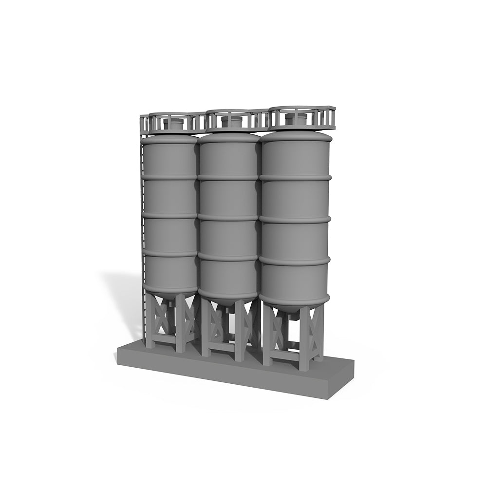 Yao's Studio LYT165 Storage Tank HO/OO/Z/N/TT Railroad Miniature Accessory Display Props — detail view 2