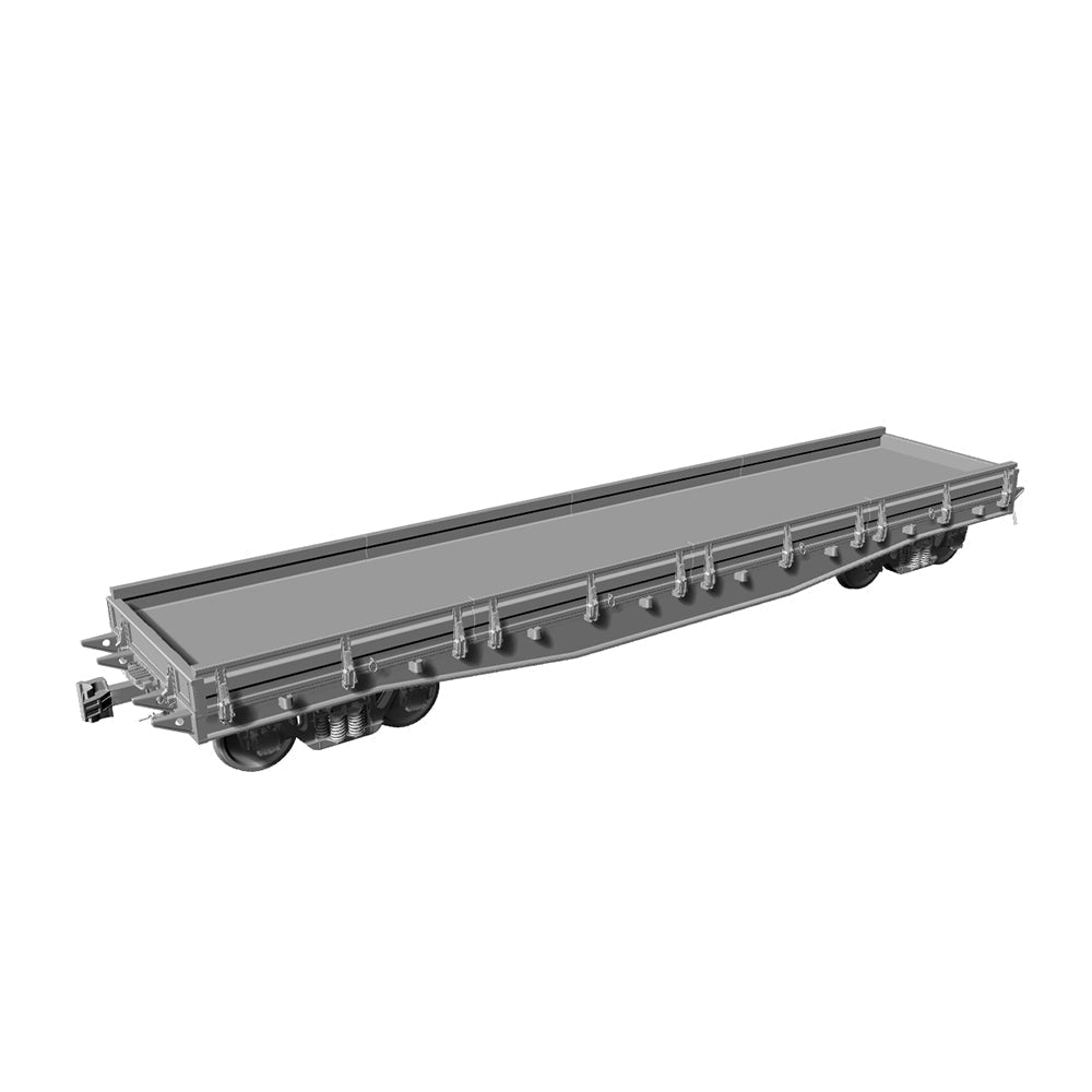 Yao's Studio LYT201 Flatbed Train HO/OO/Z/N/TT Railroad Miniature Accessory Display Props Secondary image