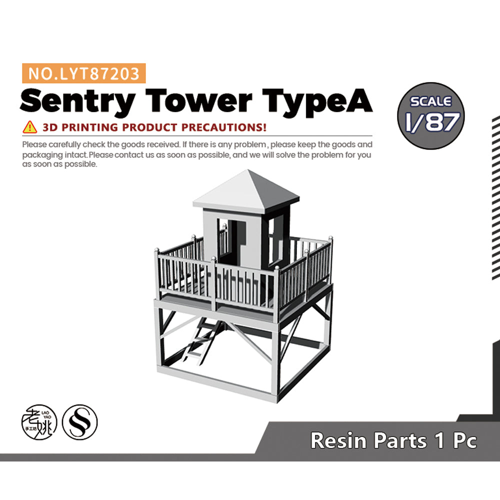 Yao's Studio LYT203 Scene Model Upgrade Parts Sentry Tower Type A — scale model kit
