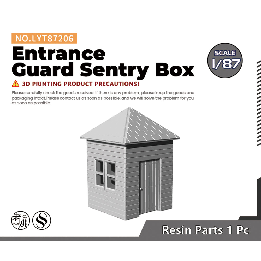 Yao's Studio LYT206 Scene Model Upgrade Entrance Guard Sentry Box Main image