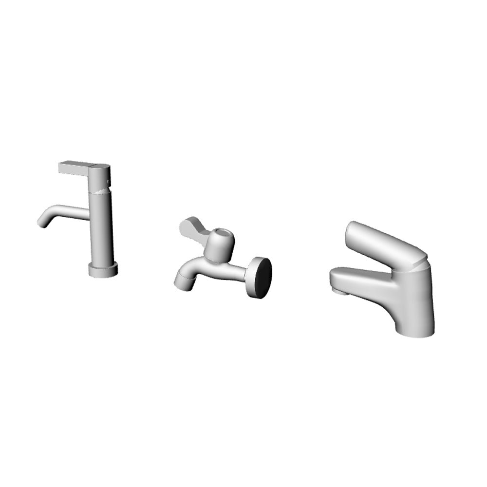 Yao's Studio LYT215 Faucet Water Tap For Bathroom Kitchen HO/OO/Z/N/TT Railroad Miniature Accessory Display Props Secondary image