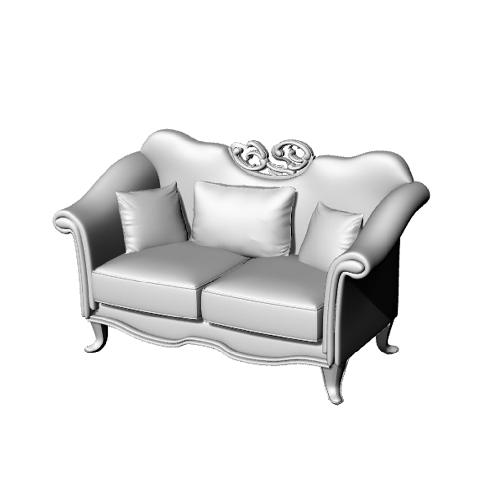 Yao's Studio LYT232 2 Seater Sofa HO/OO/Z/N/TT Railroad Miniature Accessory Display Props Secondary image