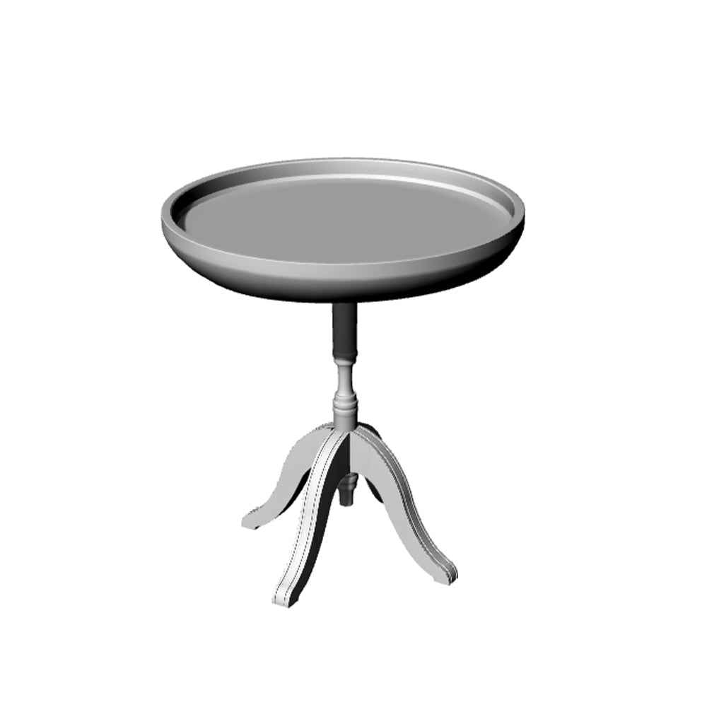 Yao's Studio LYT240 Small Coffee Table HO/OO/Z/N/TT Railroad Miniature Accessory Display Props Secondary image