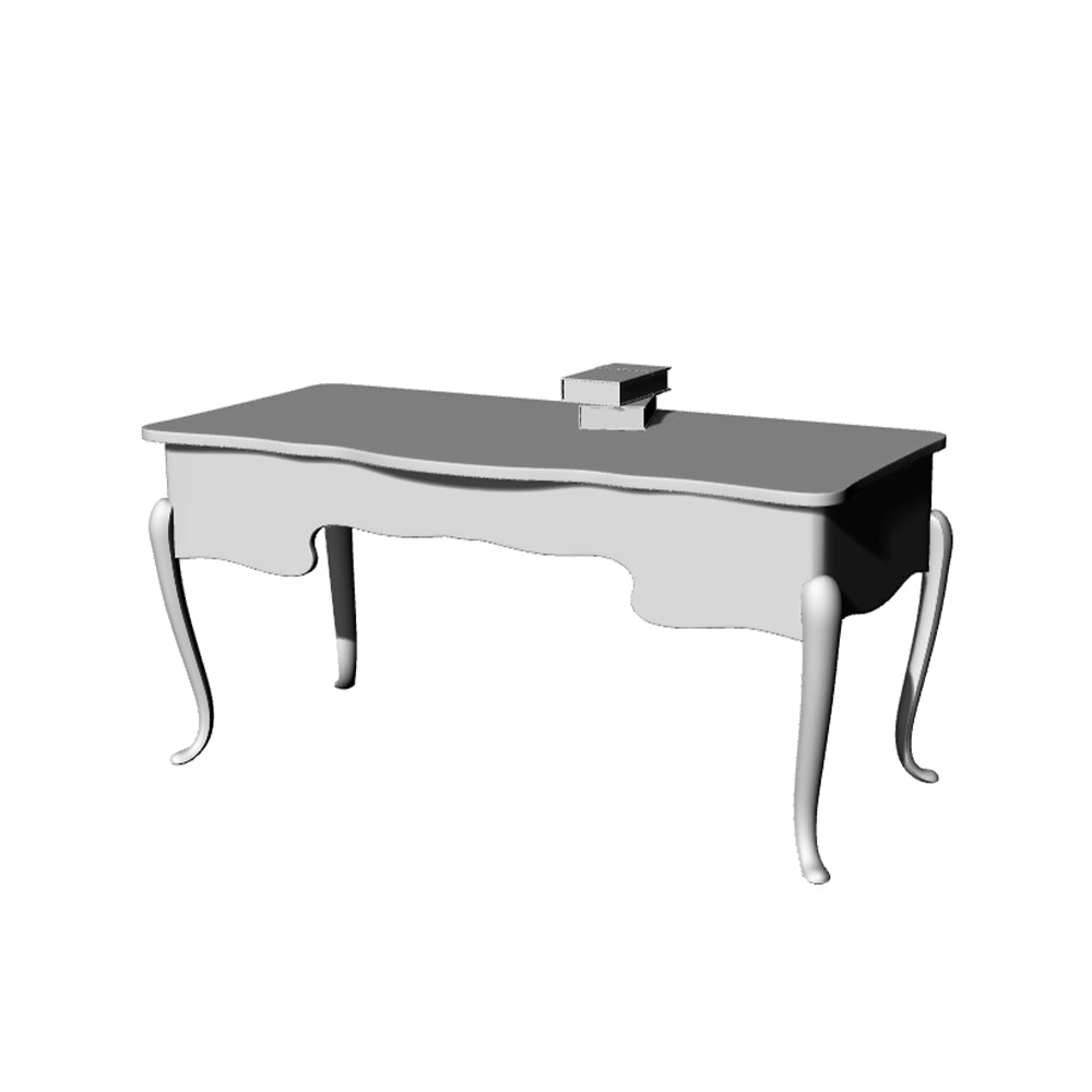 Yao's Studio LYT241 Desk HO/OO/Z/N/TT Railroad Miniature Accessory Display Props — detail view 2