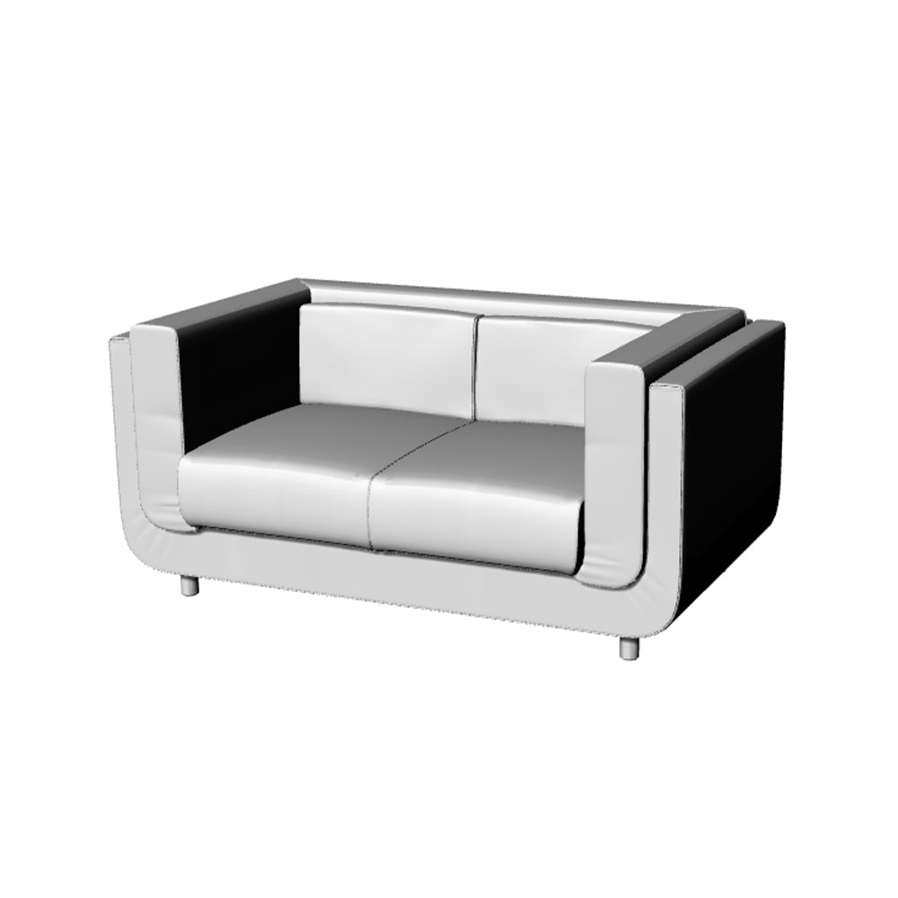 Yao's Studio LYT255 2 Seater Sofa-2 HO/OO/Z/N/TT Railroad Miniature Accessory Display Props Secondary image
