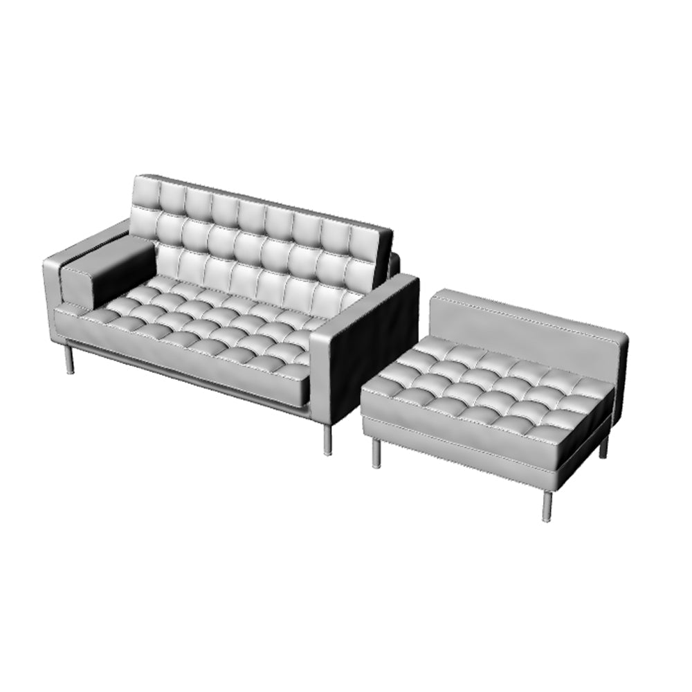 Yao's Studio LYT260 Sofa Set HO/OO/Z/N/TT Railroad Miniature Accessory Display Props — detail view 2