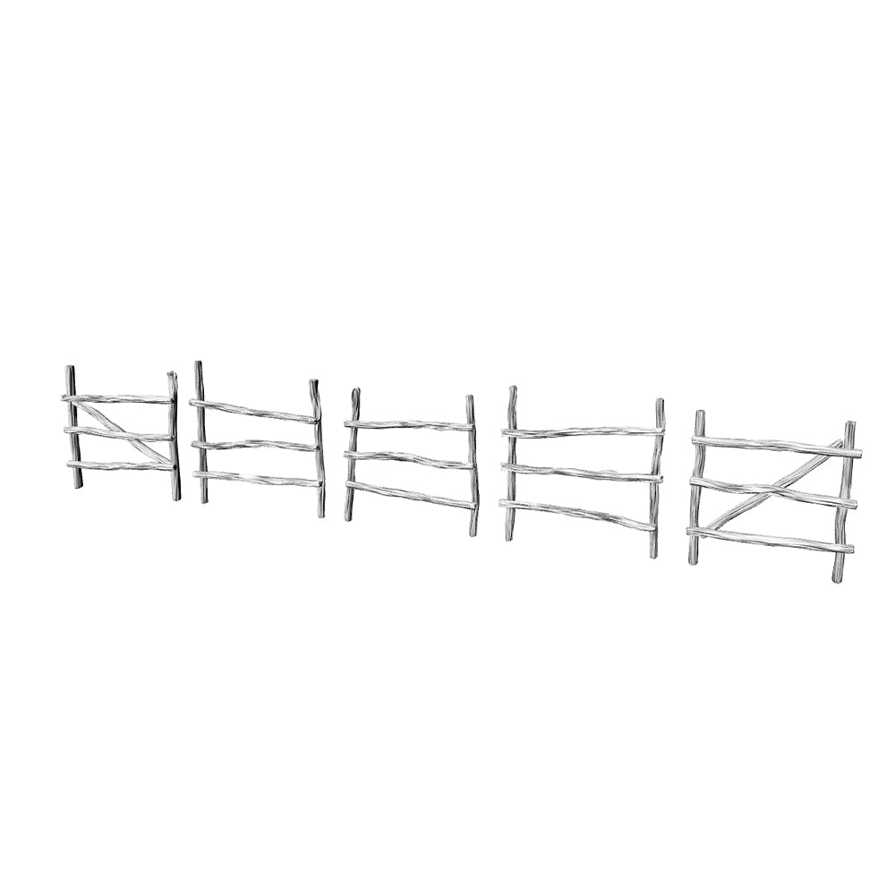 Yao's Studio LYT278 Fence HO/OO/Z/N/TT Railroad Miniature Accessory Display Props Secondary image