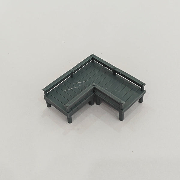 Yao's Studio LYT309 Right Angle Boardwalk 17mm48*48mm HO/OO/Z/N/TT Railroad Miniature Accessory Display Props