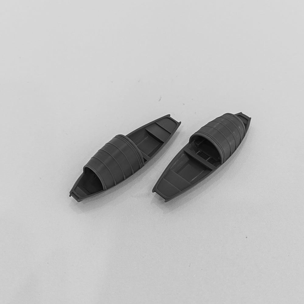 Yao's Studio LYT316 Fishing Boat HO/OO/Z/N/TT Railroad Miniature Accessory Display Props Main image