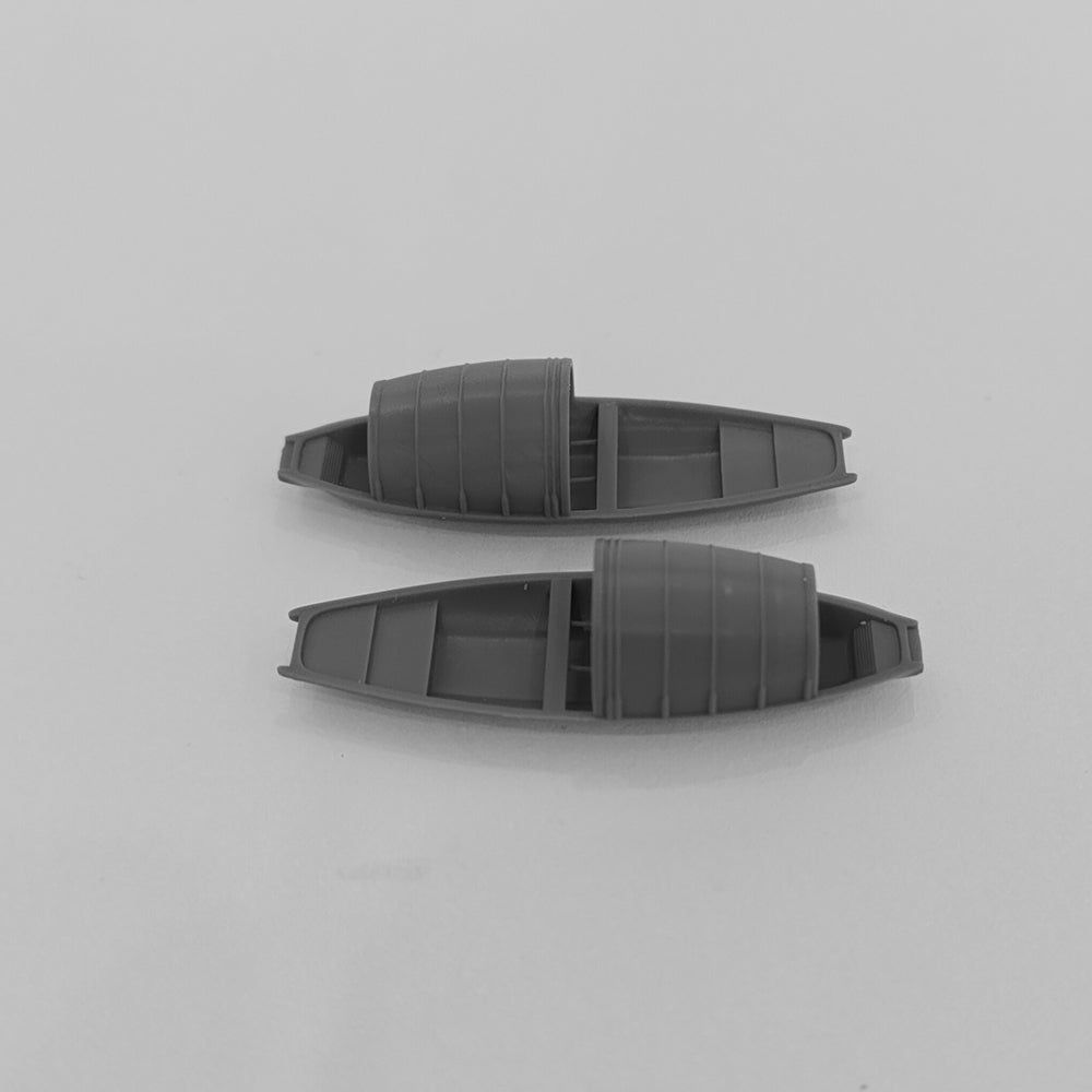 Yao's Studio LYT316 Fishing Boat HO/OO/Z/N/TT Railroad Miniature Accessory Display Props Secondary image