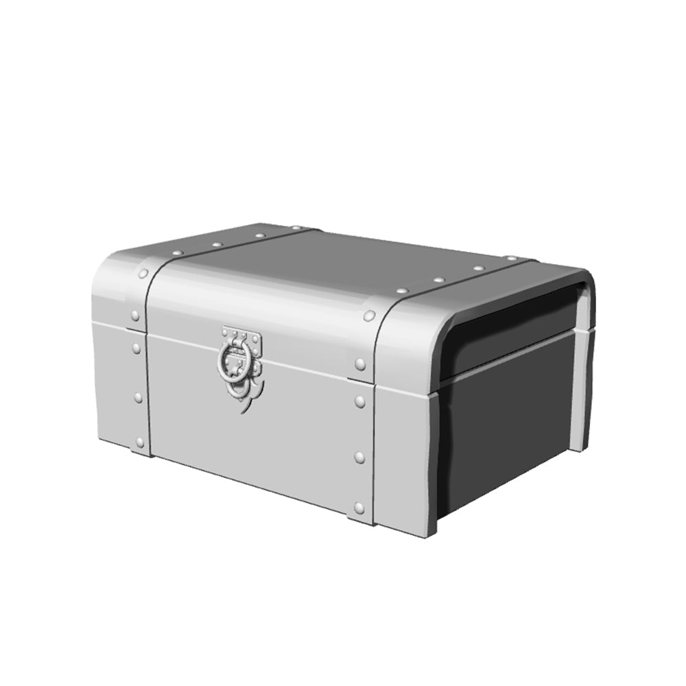 Yao's Studio LYT320 Treasure Chest HO/OO/Z/N/TT Railroad Miniature Accessory Display Props Secondary image