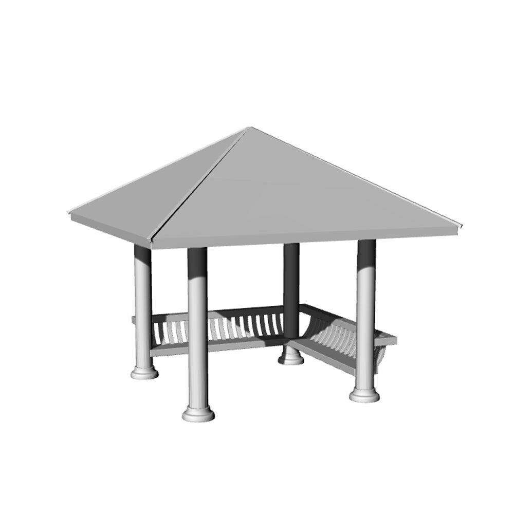 Yao's Studio LYT326 Pavilion HO/OO/Z/N/TT Railroad Miniature Accessory Display Props Secondary image