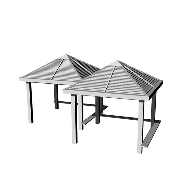 Yao's Studio LYT332 Pavilion HO/OO/Z/N/TT Railroad Miniature Accessory Display Props
