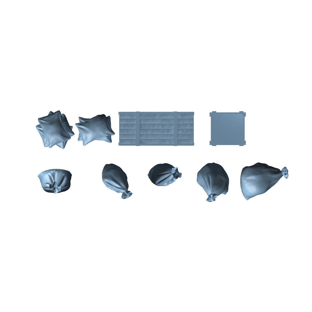 Yao's Studio LYTG008 1/35(48,72,144) Model Upgrade Parts US Tank Baggage — detail view 2
