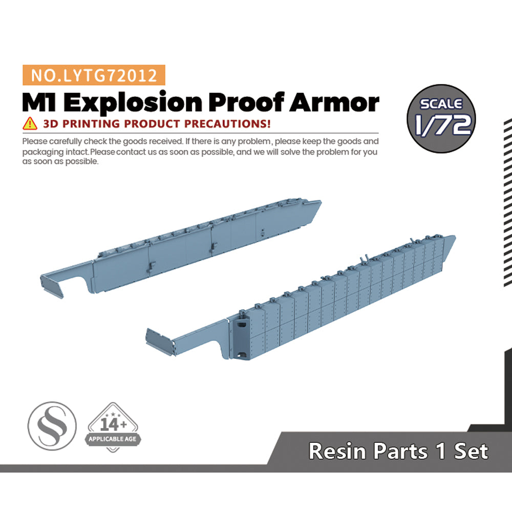 Yao's Studio LYTG012 Model Upgrade Parts M1 Explosion Proof Armor Main image