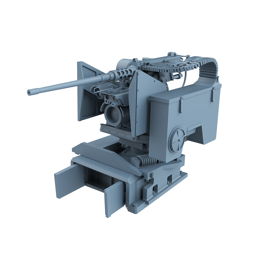 Yao's Studio LYTG018 Model Upgrade Parts 12.7mm M2HB Machine Gun Group for US M1A1 Abrams MBT — detail view 3