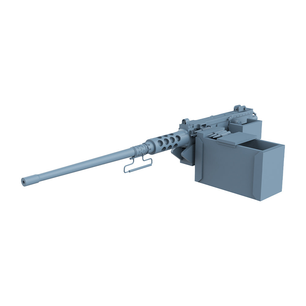 Yao's Studio LYTG020 Model Upgrade Parts 12.7mm M2HB Machine Gun Group for US M1A1 Abrams MBT Secondary image