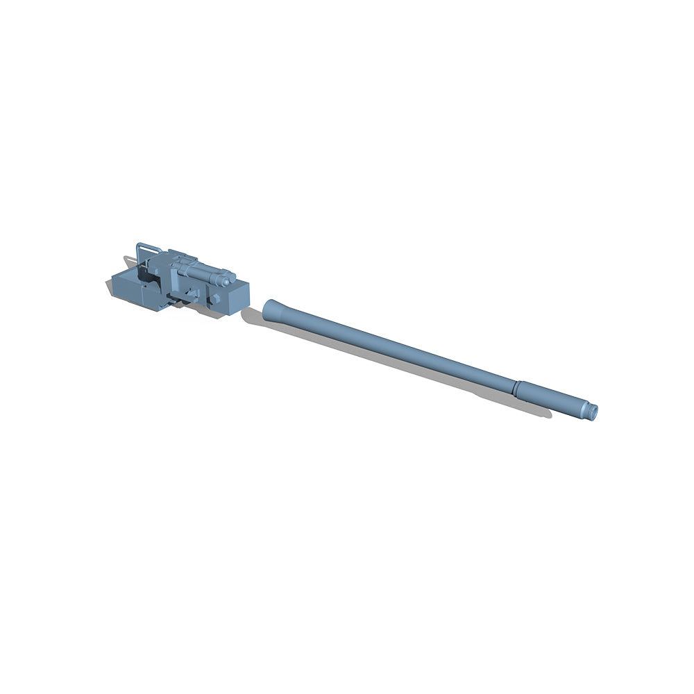 Yao's Studio LYTG027 1/35(48,72,144) Model Upgrade Parts Soviet D-10T2S Gun For T-55 Tank TYPE 1 Secondary image