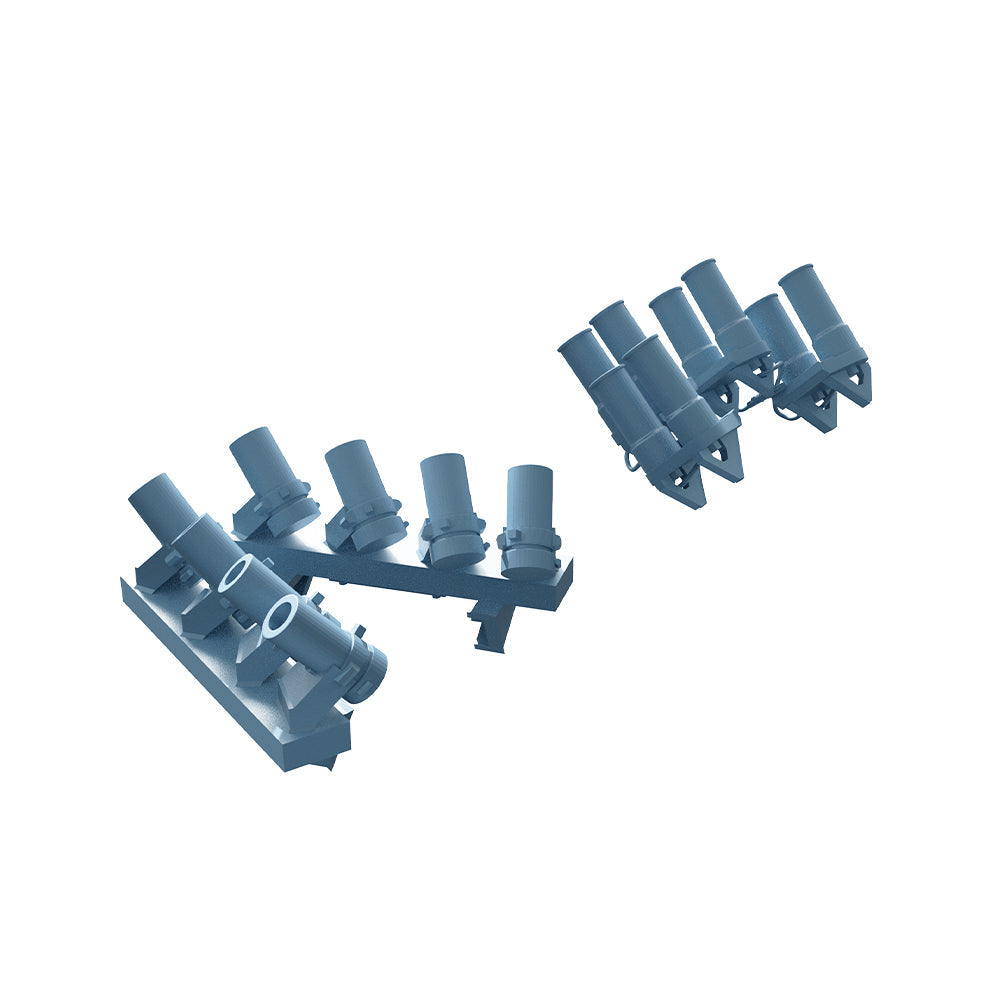 Yao's Studio LYTG032 1/35(48,72,144) Model Upgrade Parts Soviet T-55 Smoke Grenade Launchers/Smoke Grenades Secondary image