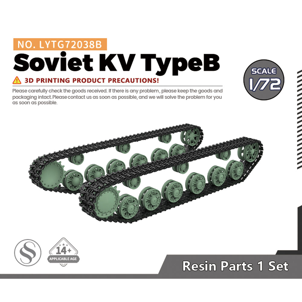 Yao's Studio LYTG038B Model Upgrade Parts Soviet KV TypeB Main image
