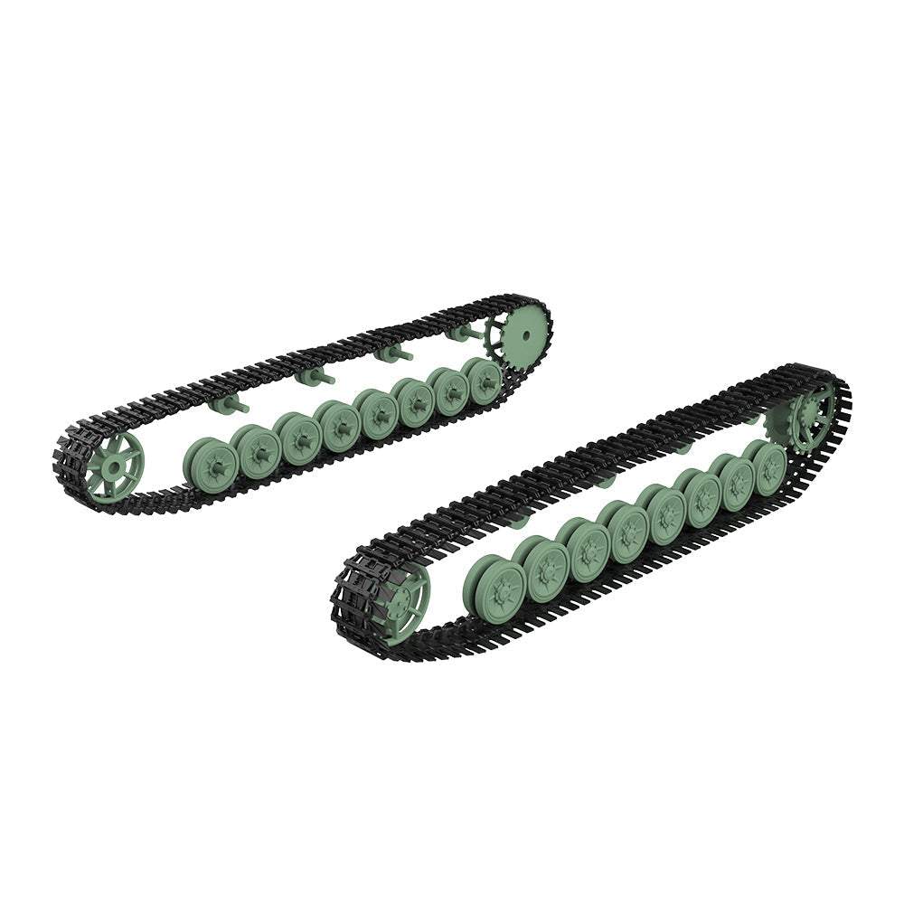 Yao's Studio LYTG043B Model Upgrades Parts German Tank III/IV Universal Track Snow Version — detail view 3