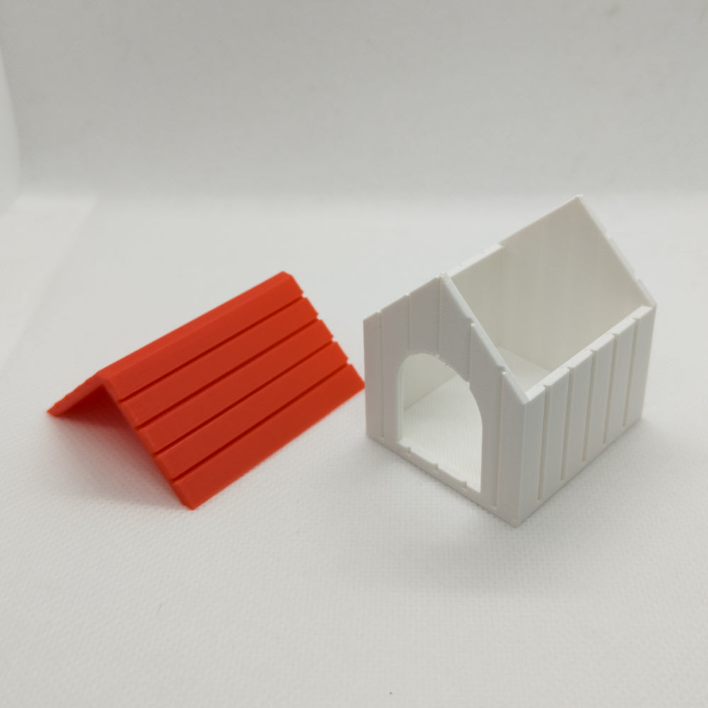 LYTP699B/C 1/12 1/6 Scale Doghouse Dollhouse Miniature Mini Diorama Bedroom Furniture BJD Ornamental — scale model kit