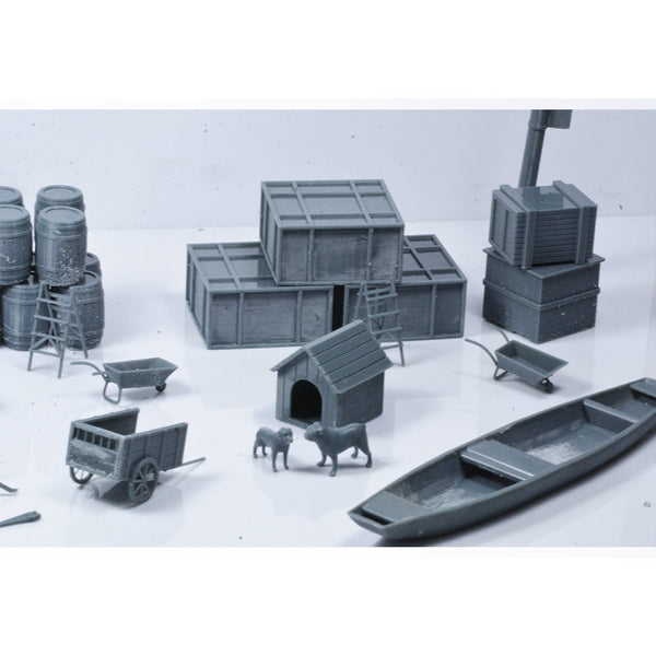 Yao's Studio LYTS035 Miniature Farm Building Set