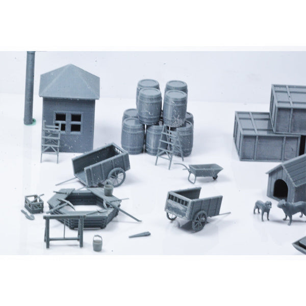 Yao's Studio LYTS035 Miniature Farm Building Set