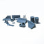 Yao's Studio LYTS043 Railway Scenery Gas Station Junk Stuff Set