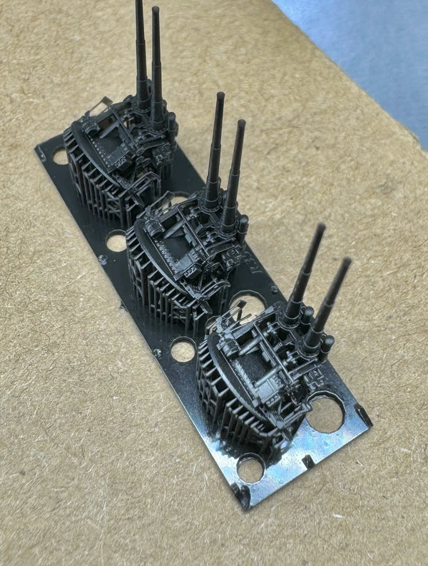 SSMODEL R350054  1/350Proportions Eat orange 120 mm twin anti-aircraft guns