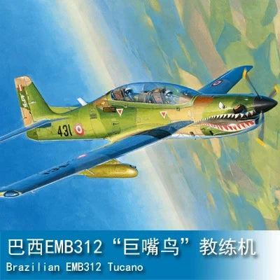 Trumpeter HOBBY BOSS 1/48 Brazilian EMB312 "Toucan" Trainer 81763 Main image