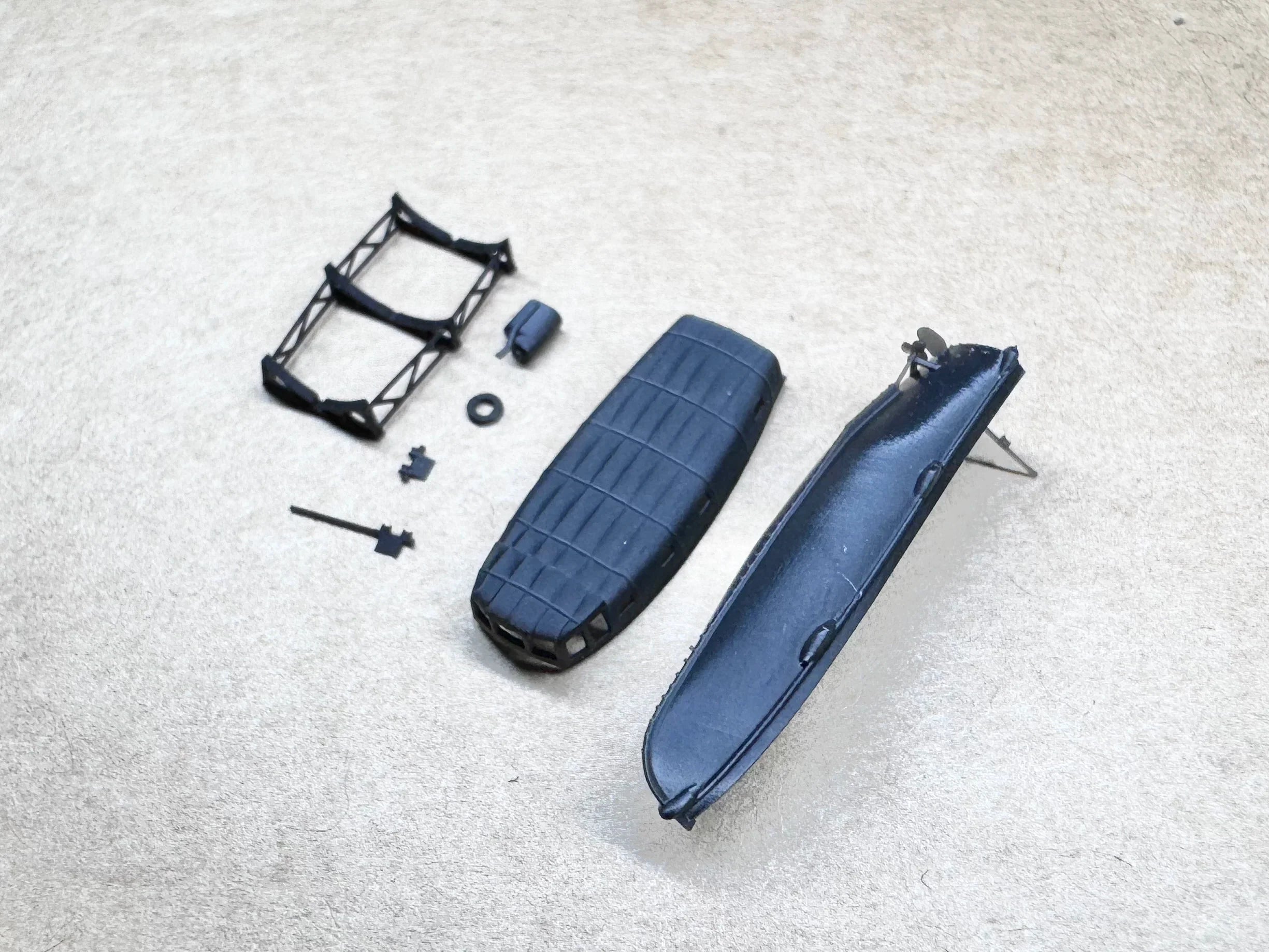 SSMODEL  R350040 1/350Proportion Cargo ships within 8 meters — detail view 6