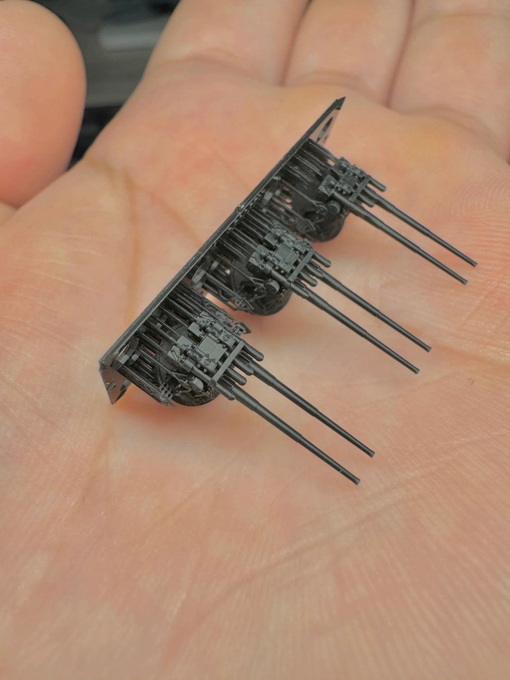SSMODEL R350054  1/350Proportions Eat orange 120 mm twin anti-aircraft guns
