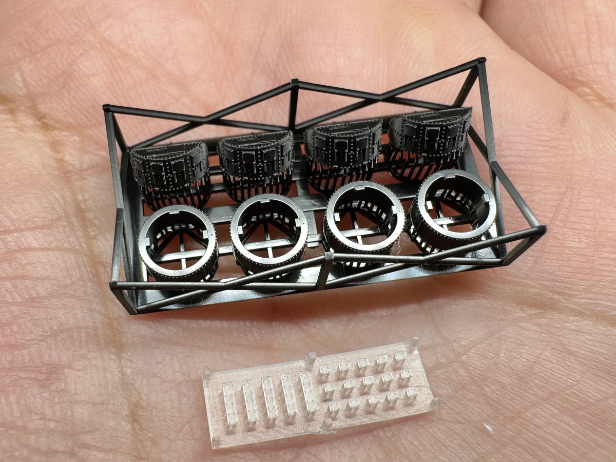 SSMODEL R350075 1/350 scale 95 shot control — detail view 3
