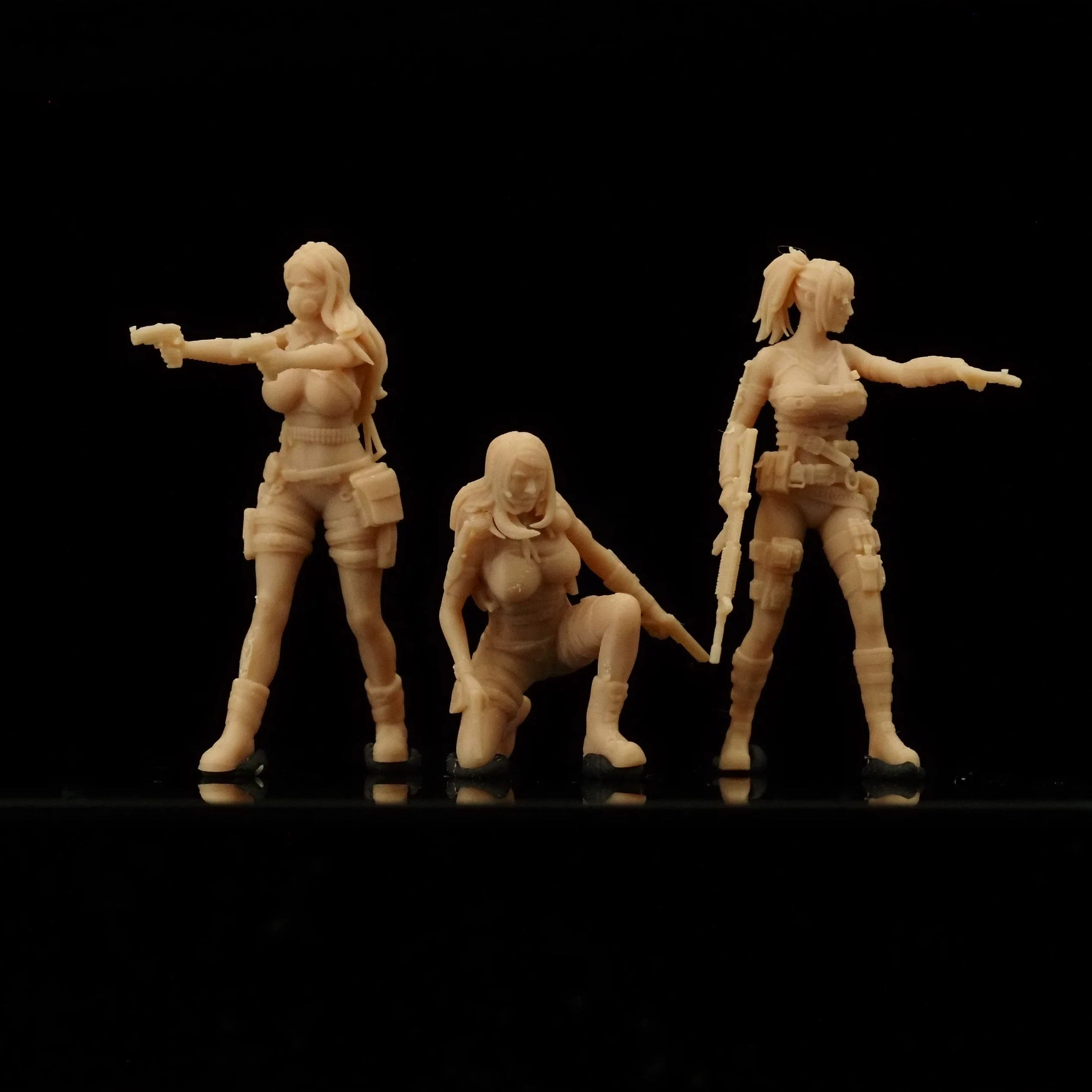 Modern Civilian Female Special Agent 8-Person Team LSSNO137 1/35/48/64/72/87/100/144 — detail view 5