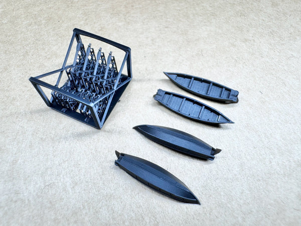 SSMODEL  R350033 1/350Proportions 6 m sampans