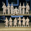 A group of 13 ancient Mongolian soldiers LSSNO77 1/35/48/64/72/87/100/144