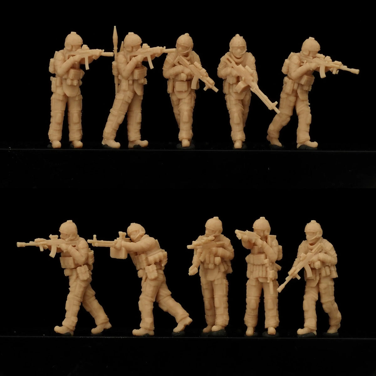 10 people in the modern Russian Federation LSSNO128 1/35/48/64/72/87/100/144 — scale model kit