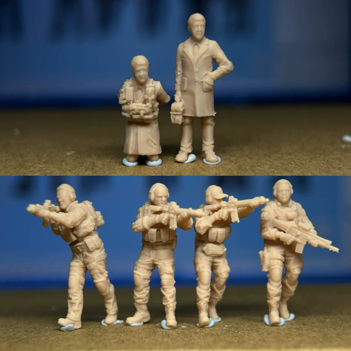 A six-person modern mercenary rescue team  LSSNO79 1/35/48/64/72/87/100/144 Main image