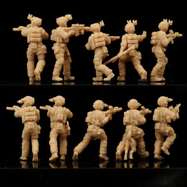 Modern U.S. Navy SEALs 10-man team LSSNO143 1/35/48/64/72/87/100/144
