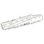 SSC183 Military Model HMS Audacious Class Eagle R05 Aircraft Carrier Water Line