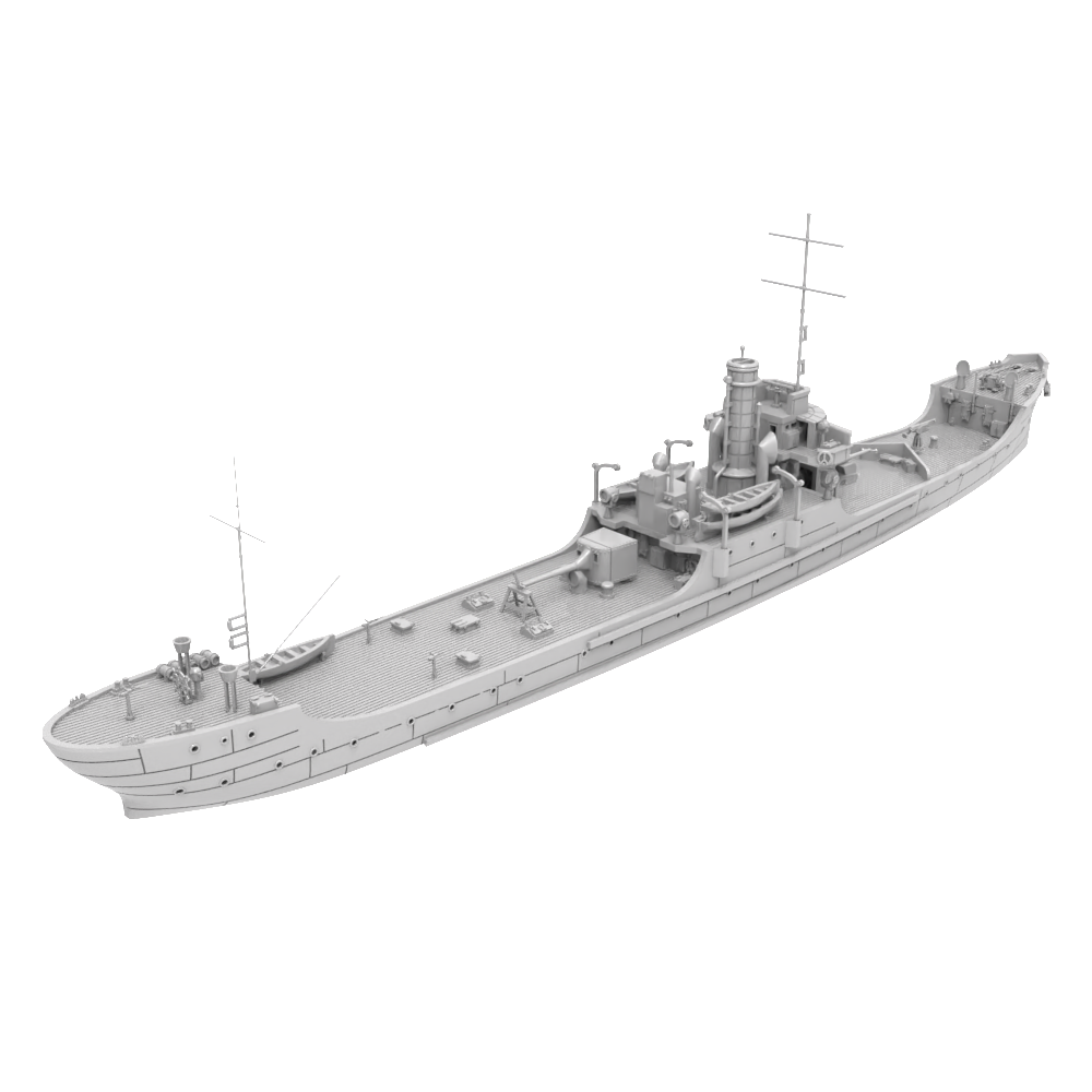 RHWS008 France Arras Class Submarine Chaser Arras Water line Secondary image