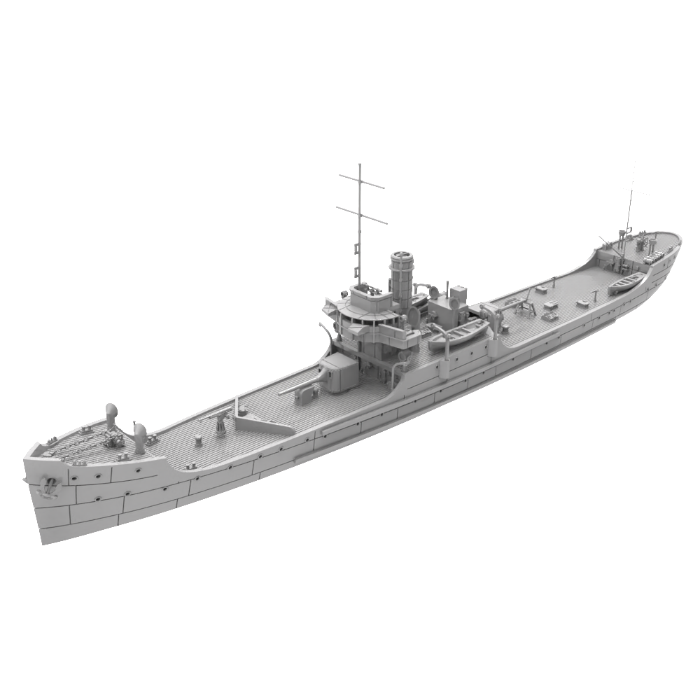 RHWS008 France Arras Class Submarine Chaser Arras Water line Main image