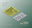 Rainbow RB7166 1/700Detail Up IJN Accommondation Ladders I (Large size)