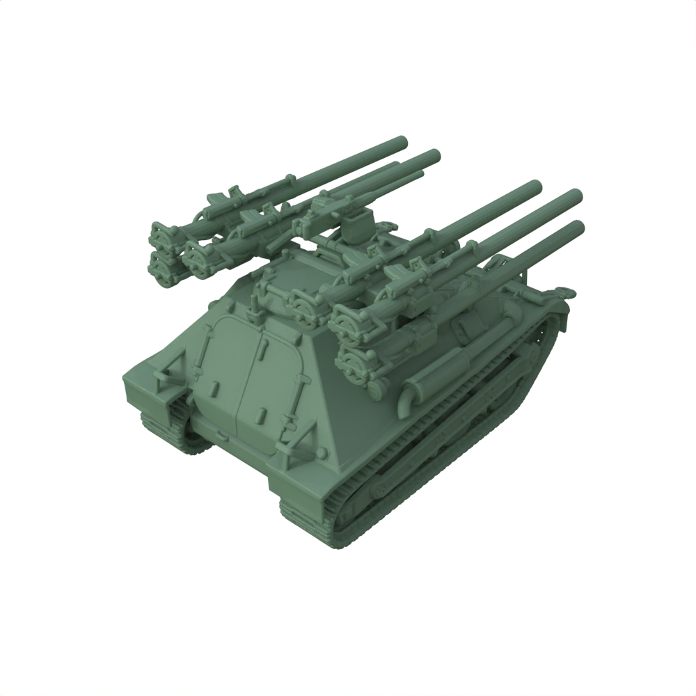 SS140 Military Model US Multiple 106mm Self-propelled Rifle M50