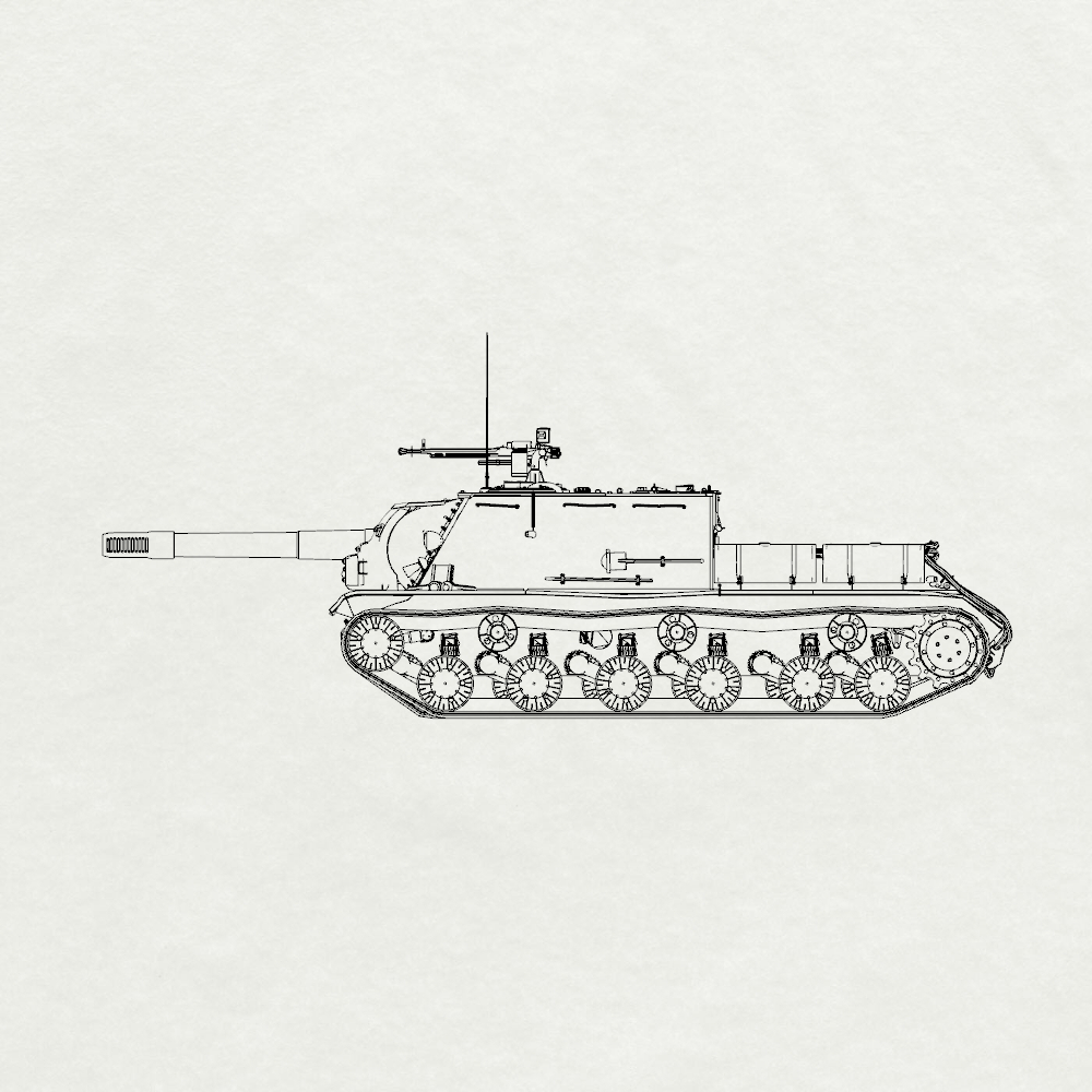 MRY-SFW SS241 Soviet Army ISU-152 Heavy Tank Destroyer
